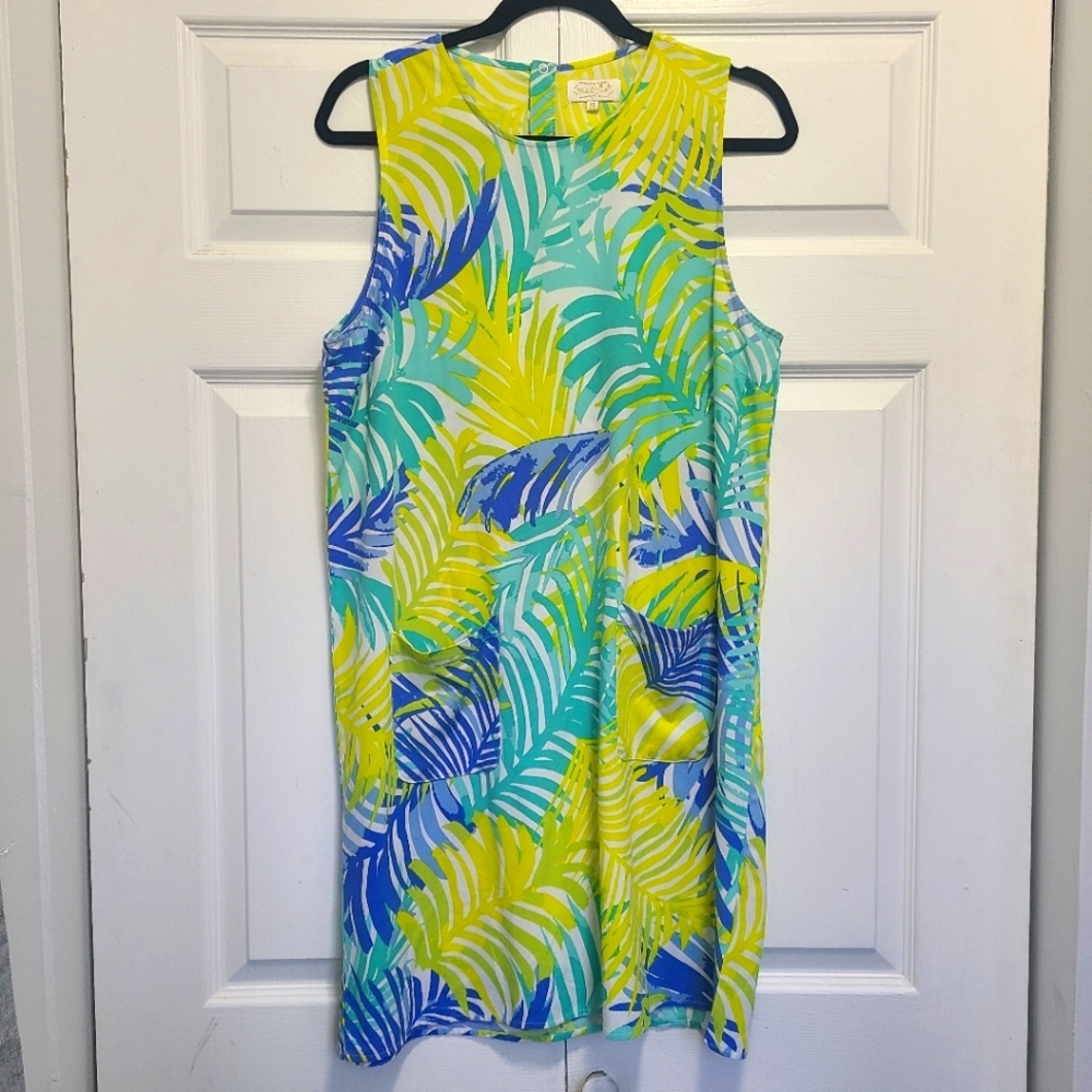 Womens Mud‎ Pie Summer Dress Size M Pockets Sun Floral